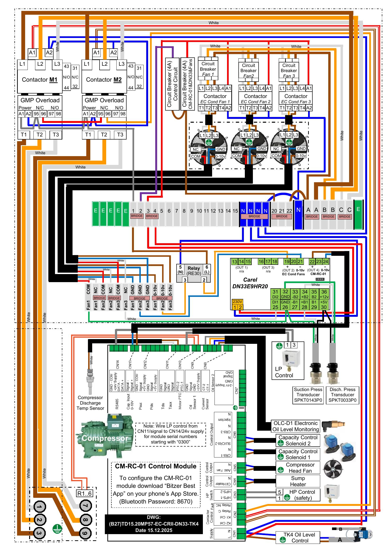 (B27)TD15-20hp MP57 EC-CRII-DN33-TK4 (15
